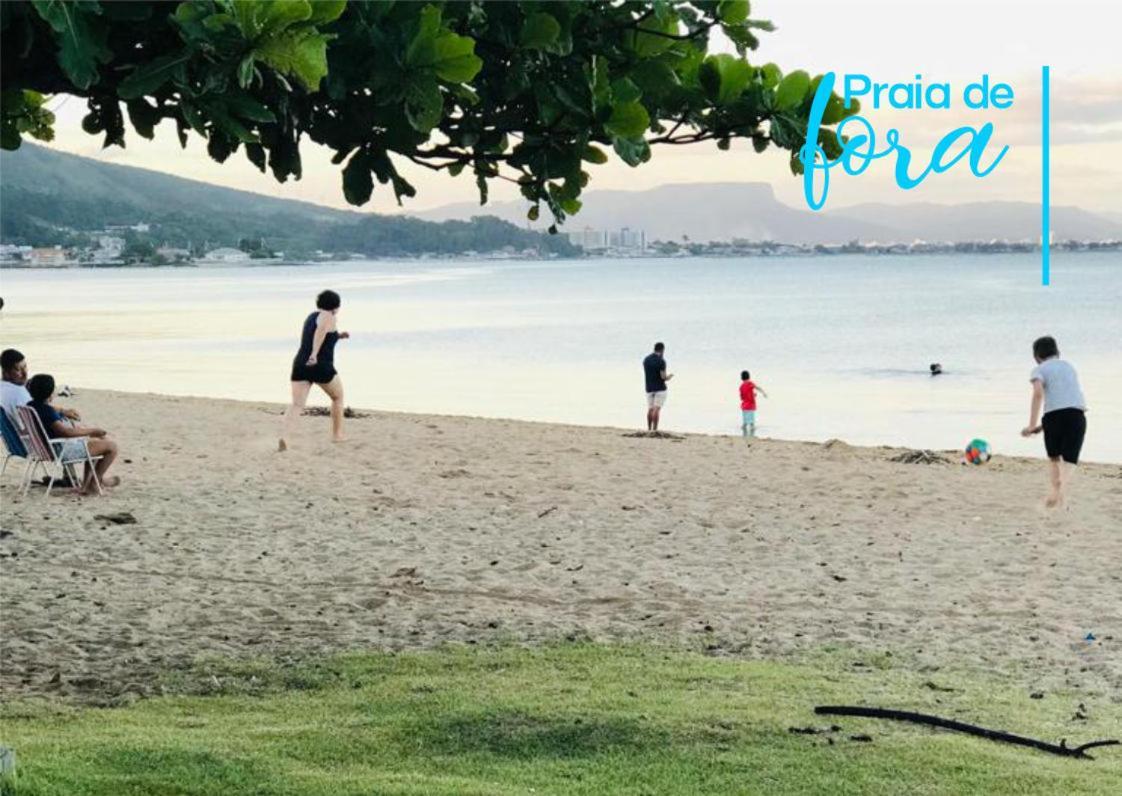 Apto Beira Mar Grande Floripa Palhoça Eksteriør billede